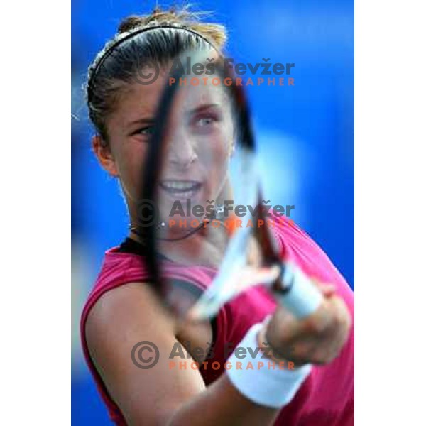 Sara Errani (ITA) during final of Banka Koper Slovenia Open WTA tennis tournament, Portoroz, 27.7.2008. Photo by Ales Fevzer 