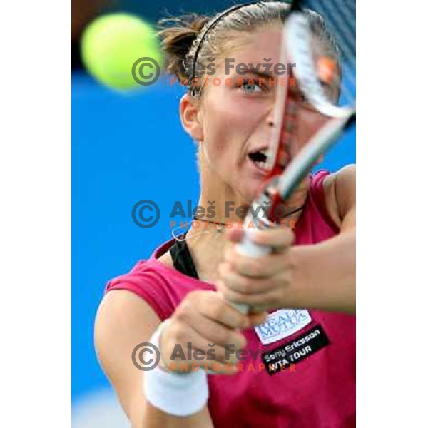 Sara Errani (ITA) during final of Banka Koper Slovenia Open WTA tennis tournament, Portoroz, 27.7.2008. Photo by Ales Fevzer 