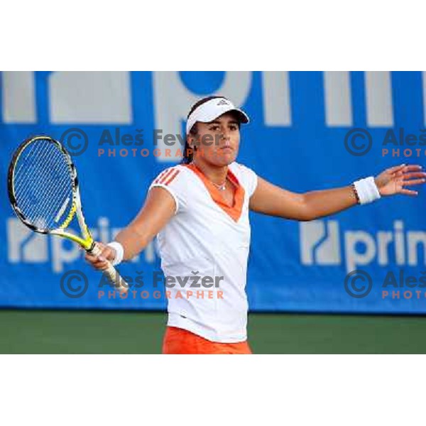 Anabel Medina Garrigues (ESP) during final of Banka Koper Slovenia Open WTA tennis tournament, Portoroz, 27.7.2008. Photo by Ales Fevzer 