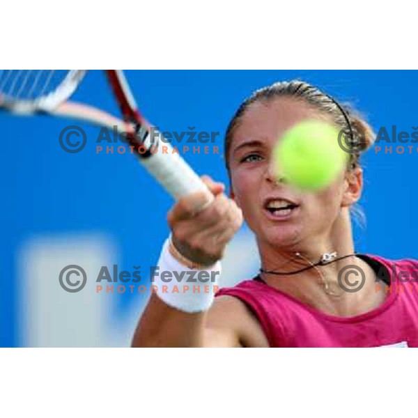 Sara Errani (ITA) during final of Banka Koper Slovenia Open WTA tennis tournament, Portoroz, 27.7.2008. Photo by Ales Fevzer 