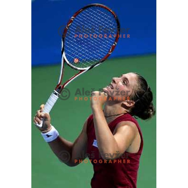 Sara Errani (ITA),winner of Banka Koper Slovenia Open WTA tennis tournament, Portoroz, 27.7.2008. Photo by Ales Fevzer 