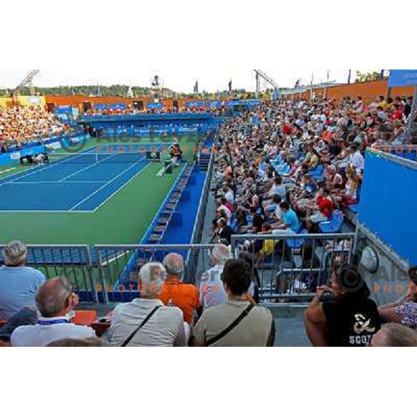 SRC Marina during final of Banka Koper Slovenia Open WTA tennis tournament, Portoroz, 27.7.2008. Errani (ITA) won 6:3, 6:3 in 98 minutes over Garrigues (ESP) Photo by Ales Fevzer 