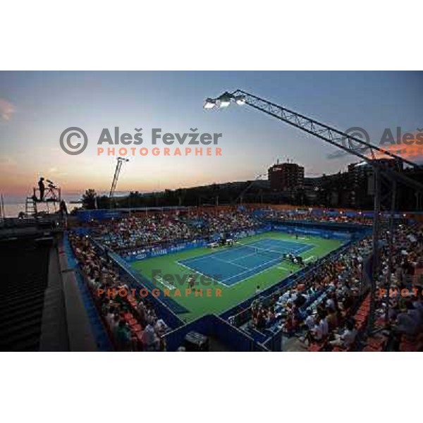 SRC Marina during final of Banka Koper Slovenia Open WTA tennis tournament, Portoroz, 27.7.2008. Errani (ITA) won 6:3, 6:3 in 98 minutes over Garrigues (ESP) Photo by Ales Fevzer 