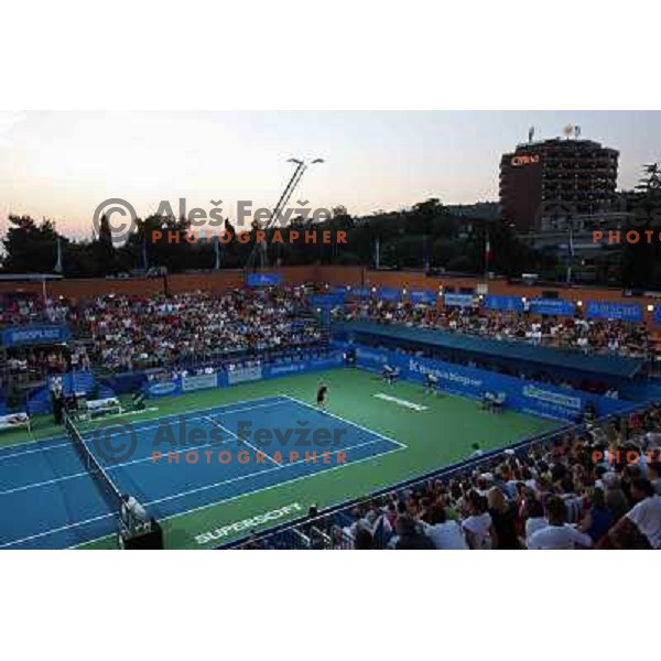 SRC Marina during final of Banka Koper Slovenia Open WTA tennis tournament, Portoroz, 27.7.2008. Errani (ITA) won 6:3, 6:3 in 98 minutes over Garrigues (ESP) Photo by Ales Fevzer 