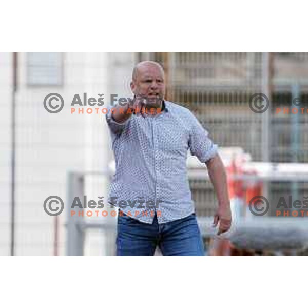 Robert Pevnik at Prva Liga Telemach play-off football match between Gorica and Aluminij in Nova Gorica on May 28, 2023 