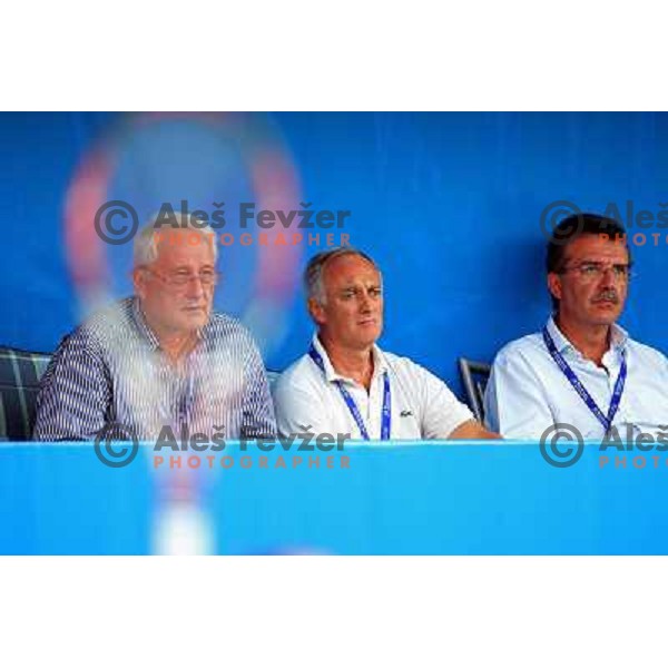 Vojka Cok,Ezio Salvai, Corrado Casalini at Final of Banka Koper Slovenia Open in Portoroz 27.7.2008 