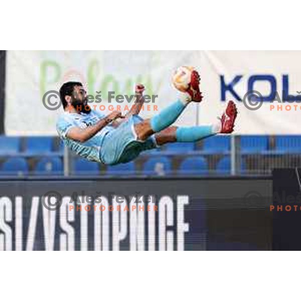 in action during Prva Liga Telemach play-off football match between Gorica and Aluminij in Nova Gorica on May 28, 2023