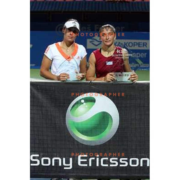 Garrigues and Errani, Portoroz 27.7.2008 