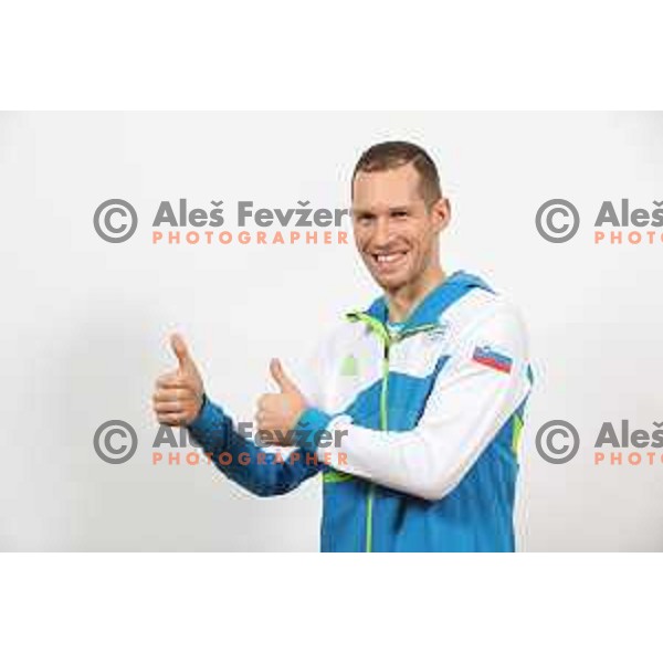 Tine Urnaut of Slovenia Olympic team candidates for Tokyo 2020 Summer Olympic games during Days of Slovenian Olympic Committee in hotel Bernardin, Portoroz, Slovenia on October 21, 2019