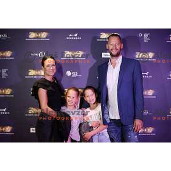 Official Premiere of 2017 Basketball movie in Arena Stozice, Ljubljana, Slovenia on. June 3, 2022