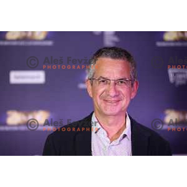 Raymond Debevec at Official Premiere of 2017 Basketball movie in Arena Stozice, Ljubljana, Slovenia on June 3, 2022