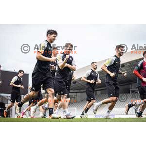 during first training of 2023/20234 season in Ljudski vrt, Maribor, Slovenia on June 10, 2023. Photo: Jure Banfi