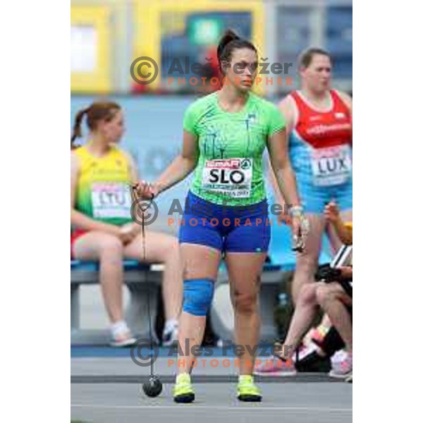 Esma Pajt (SLO) competes at Athletics European Team Championships during European Games in Katowice, Poland on June 20, 2023