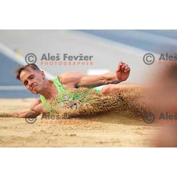 Dino Subasic (SLO) competes in Athletics European Team Championships in Katowice during European Games in Poland on June 21, 2023