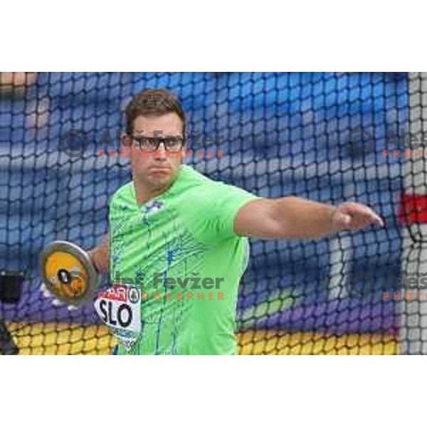 Kristjan Ceh (SLO) competes in Athletics European Team Championships in Katowice during European Games in Poland on June 21, 2023