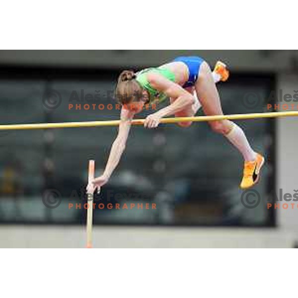 Tina Sutej (SLO) competes in Athletics European Team Championships in Katowice during European Games in Poland on June 21, 2023