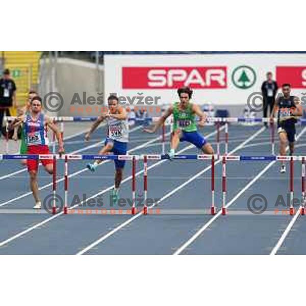 Matic ian Gucek (SLO) competes in Athletics European Team Championships in Katowice during European Games in Poland on June 21, 2023 