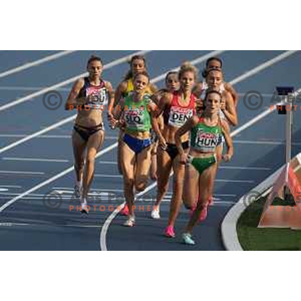 Jerneja Smonkar (SLO) competes at Athletics European Team Championships in Katowice during European Games in Poland on June 21, 2023