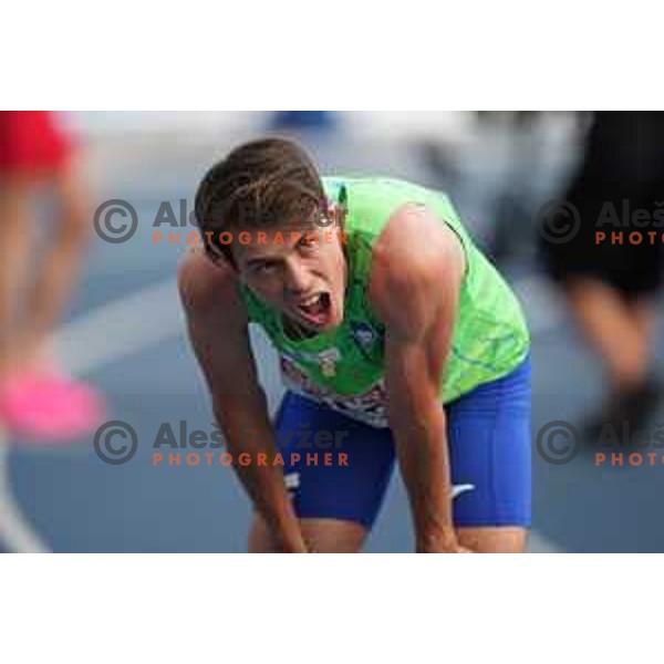 Rok Markelj (SLO) competes at Athletics European Team Championships in Katowice during European Games in Poland on June 21, 2023 