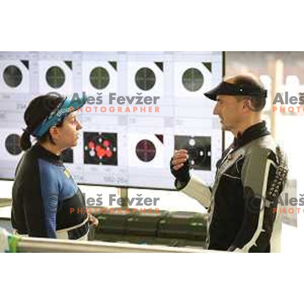 (SLO) during practice session at shooting range at European Games in Wroclaw, Poland on June 23, 2023
