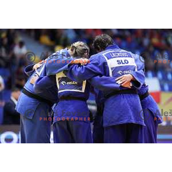 (SLO) compete in Mixed Team Elimination Round of 16 in Judo at European Games in Krakow, Poland on July 1, 2023. Foto: Filip Barbalic