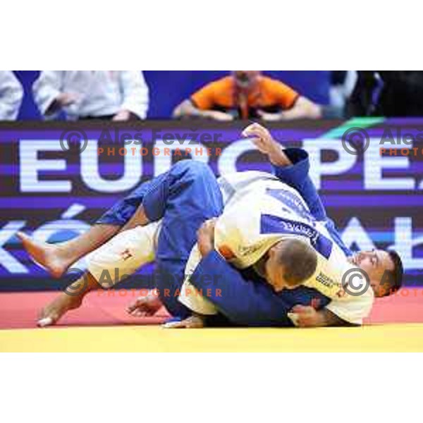 Vito Dragic (SLO) competes in Mixed Team Elimination Round of 16 in Judo at European Games in Krakow, Poland on July 1, 2023. Foto: Filip Barbalic