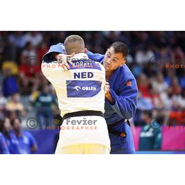 Vito Dragic (SLO) competes in Mixed Team Elimination Round of 16 in Judo at European Games in Krakow, Poland on July 1, 2023. Foto: Filip Barbalic