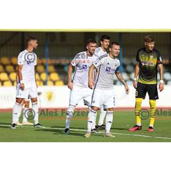 in action during Prva liga Telemach 2023/2024 football match between Radomlje and Maribor in Domzale, Slovenia on July 23, 2023. Foto: Filip Barbalic