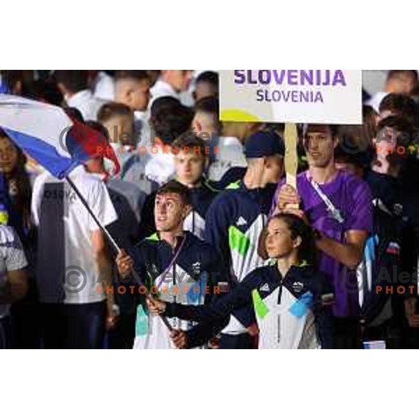 Opening Ceremony of EYOF 2023 in Maribor, Slovenia on July 23, 2023