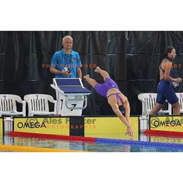 Ema Vrbinc (SLO) competes in Swimming Girls 100m Freestye during EYOF Maribor 2023 in Maribor, Slovenia on July 24, 2023. Foto: Filip Barbalic