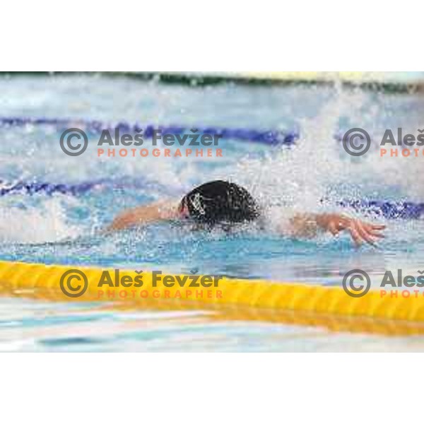 Najya Hana Jukic (SLO) competes in Swimming Girls 100m Freestye during EYOF Maribor 2023 in Maribor, Slovenia on July 24, 2023. Foto: Filip Barbalic