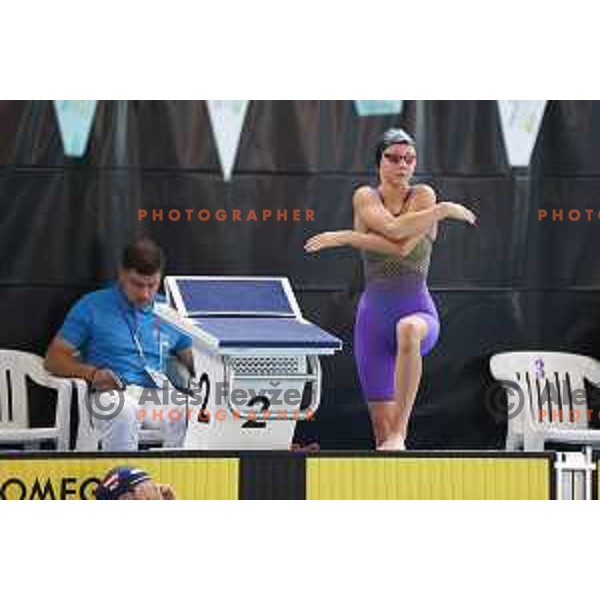 Zara Podrzavnik (SLO) competes in Swimming Girls 400m Medley during EYOF Maribor 2023 in Maribor, Slovenia on July 24, 2023. Foto: Filip Barbalic