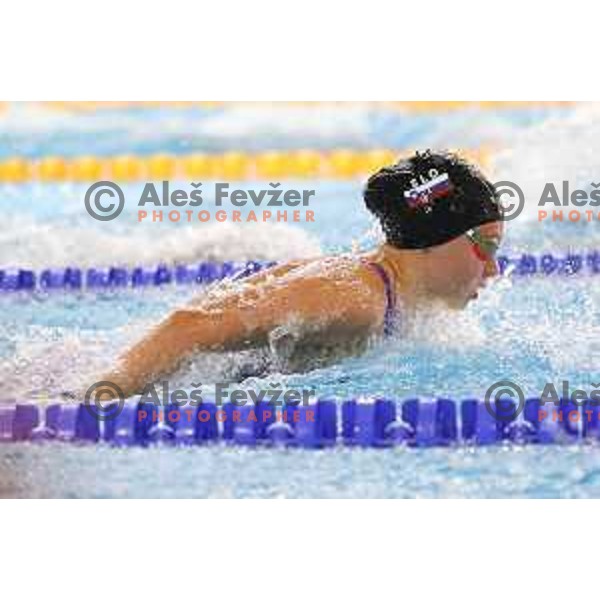 Zara Podrzavnik (SLO) competes in Swimming Girls 400m Medley during EYOF Maribor 2023 in Maribor, Slovenia on July 24, 2023. Foto: Filip Barbalic