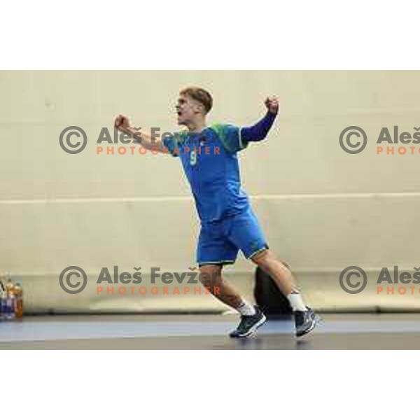 in action during Boys Handball Preliminary Round during EYOF Maribor 2023 in Maribor, Slovenia on July 24, 2023. Foto: Filip Barbalic