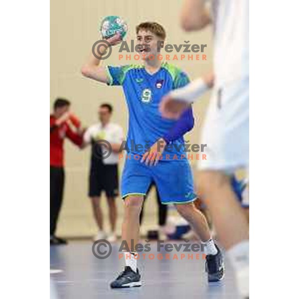 in action during Boys Handball Preliminary Round during EYOF Maribor 2023 in Maribor, Slovenia on July 24, 2023. Foto: Filip Barbalic