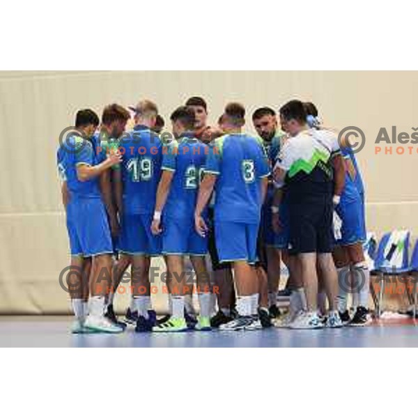 in action during Boys Handball Preliminary Round during EYOF Maribor 2023 in Maribor, Slovenia on July 24, 2023. Foto: Filip Barbalic