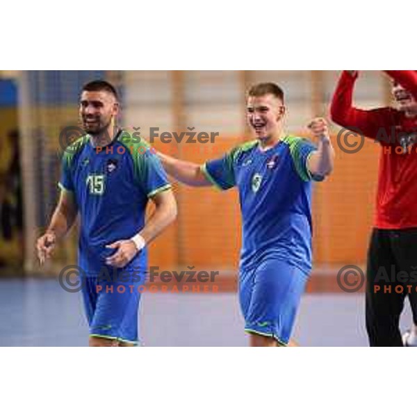 in action during Boys Handball Preliminary Round during EYOF Maribor 2023 in Maribor, Slovenia on July 24, 2023. Foto: Filip Barbalic