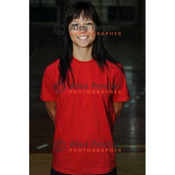 Manuela Hrnjic at RK Krim preseason photoshoot , Ljubljana 05.08.2008 