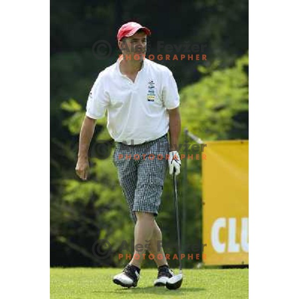 Paolo Jez at August golf tournament, King\'s golf course, Bled (Slovenia) 2.8.2008 