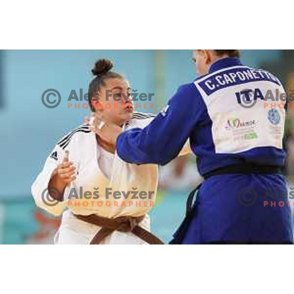 Maja Music (SLO) competes in Judo Girls +70kg during EYOF Maribor 2023 in Maribor, Slovenia on July 28, 2023. Foto: Filip Barbalic
