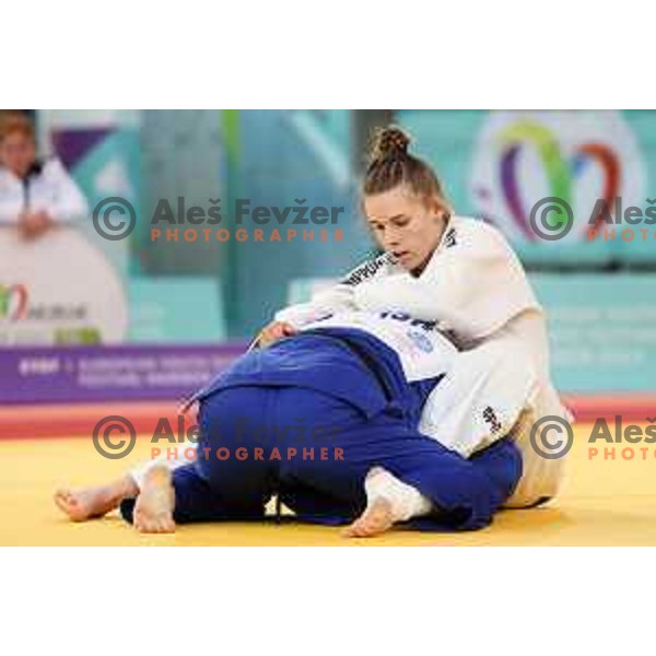 Masa Zavrsnik (SLO) competes in Judo Girls -70kg during EYOF Maribor 2023 in Maribor, Slovenia on July 28, 2023. Foto: Filip Barbalic