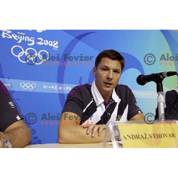 Andraz Vehovar,Slovenia Olympic team member in Olympic Village at Olympic Games in Beijing, China 6.8.2008. Photo by Ales Fevzer 