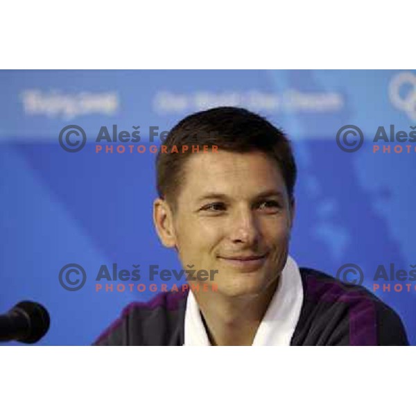 Andraz Vehovar, Slovenia Olympic team member in Olympic Village at Olympic Games in Beijing, China 6.8.2008. Photo by Ales Fevzer 