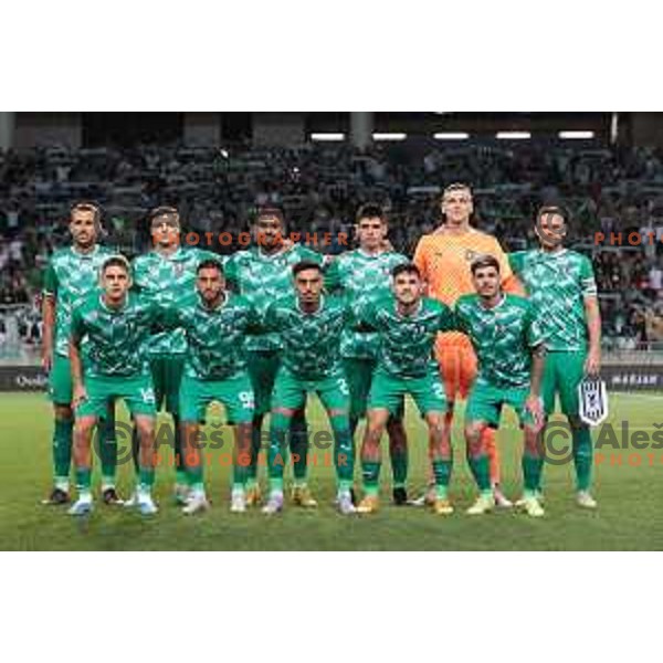 in action during UEFA Champions League 2023-2024 second qualifying round match between Olimpija (SLO) and Ludogorets (BUL) in Ljubljana, Slovenia on August 1, 2023