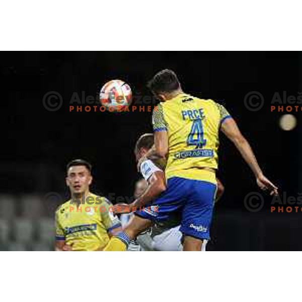 during Prva liga Telemach 2023/2024 football match between Koper and Mura at Bonifika Stadium in Koper, Slovenia on August 14, 2023