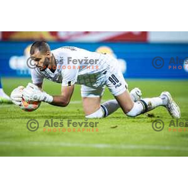 in action during UEFA Europa Conference League qualifications football match between Celje and Maccabi Tel Aviv in Arena z’dezele, Celje, Slovenia on August 31, 2023. Photo: Jure Banfi