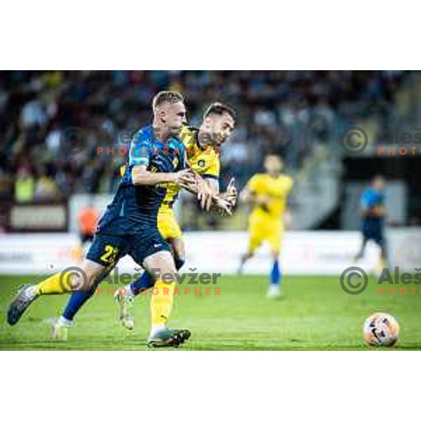 in action during UEFA Europa Conference League qualifications football match between Celje and Maccabi Tel Aviv in Arena z’dezele, Celje, Slovenia on August 31, 2023. Photo: Jure Banfi