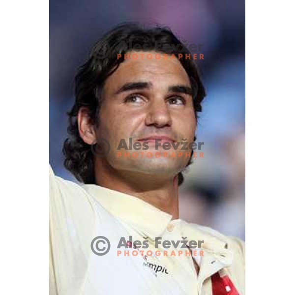 Roger Federer at Opening ceremony of 29th Olympic Games in Beijing, China 8.8.2008 