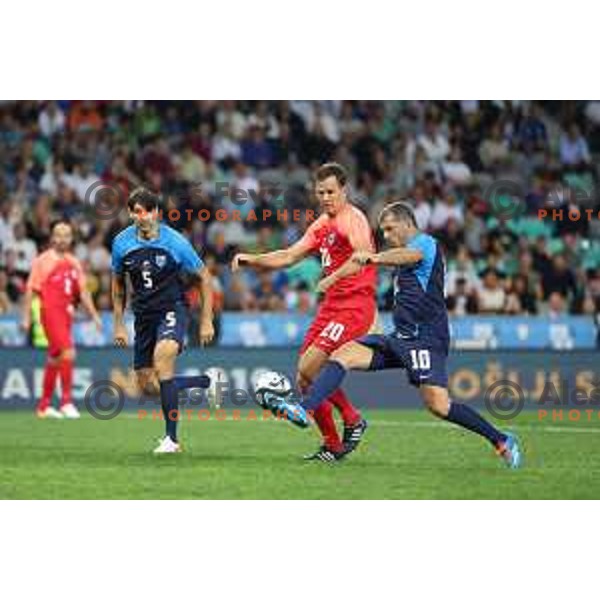 Oliver Bierhoff at UEFA Charity football match in Ljubljana, Slovenia on September 15, 2023