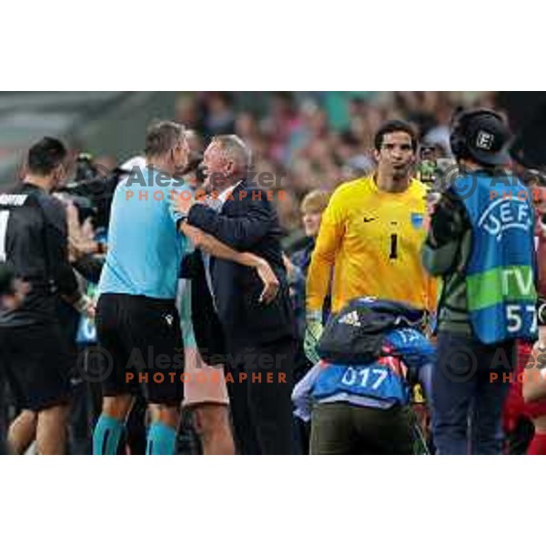 Matjaz Kek at UEFA Charity football match in Ljubljana, Slovenia on September 15, 2023